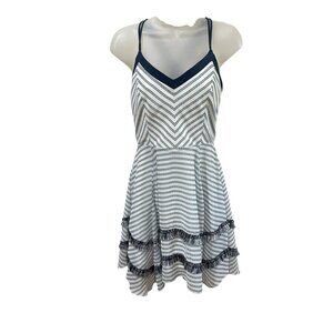 New Clarte Ladies BOHO Strappy Tassel Dress Size Medium